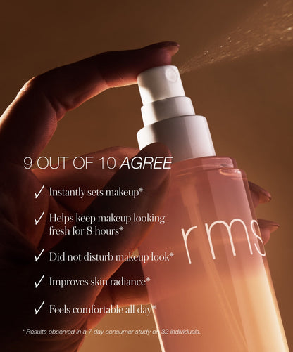 Radiance Lock Setting Mist with 8 Hour Long-Lasting Wear