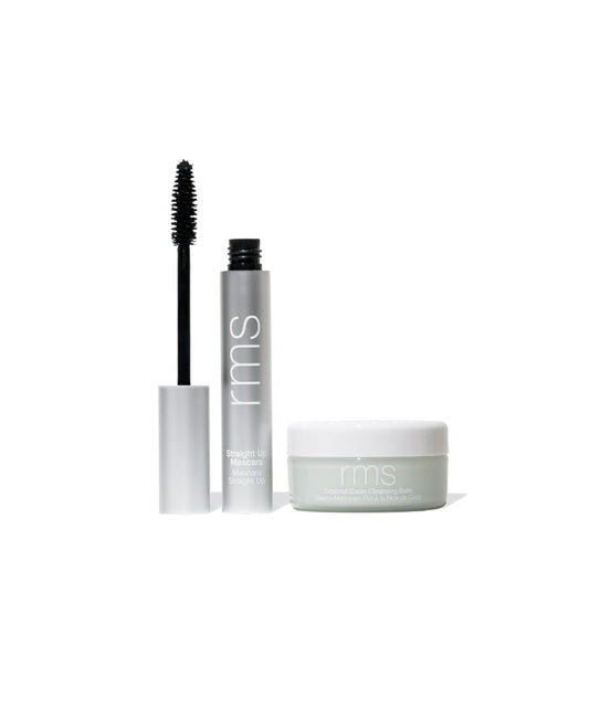 Clean Lash Duo: Peptides-Rich Mascara + Melting Balm