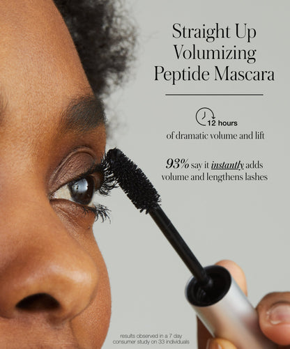 Straight Up™ Volumizing Peptide Mascara